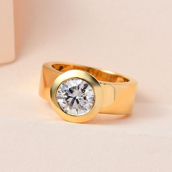 Moissanit Ring - 1,78 ct. image number 2