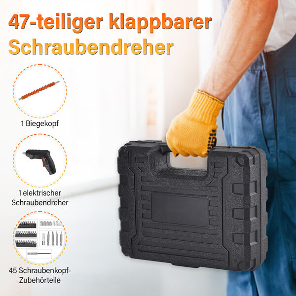 47-teilige multifunktionaler Akkusschrauber image number 11