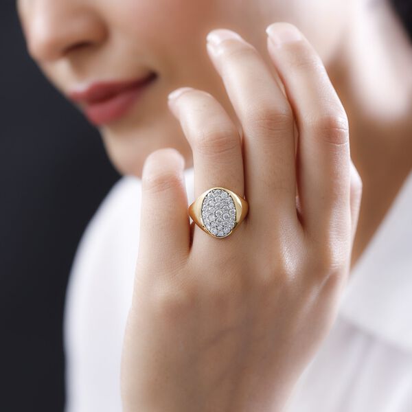 Moissanit Ring - 1,16 ct. image number 9