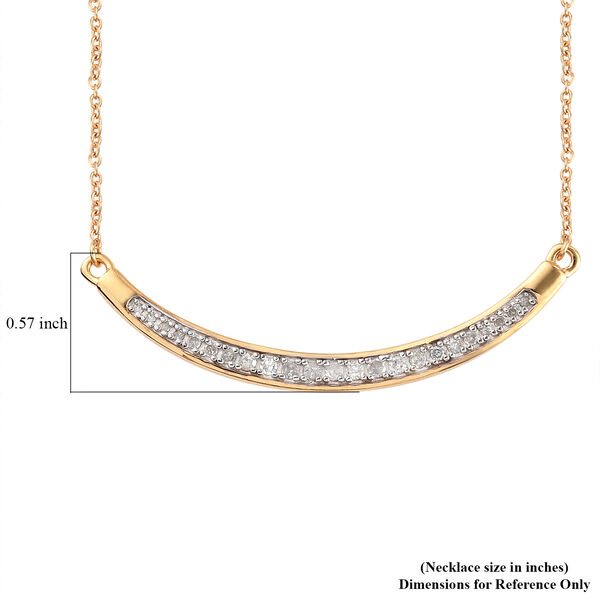 Diamant Halskette in Silber image number 5