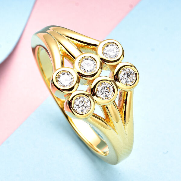 Moissanit Ring - 0,33 ct. image number 2