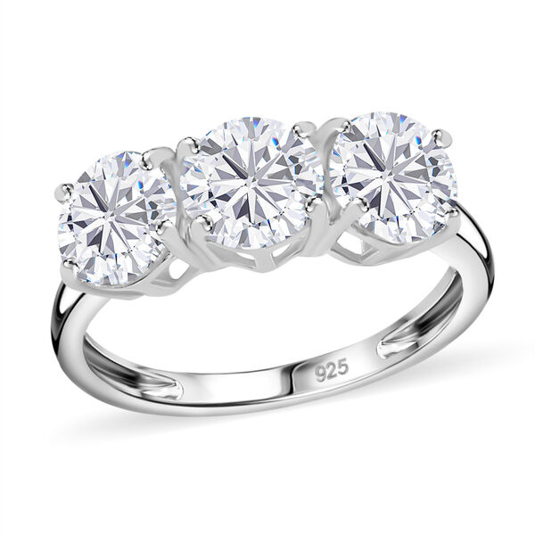 Wei&szlig;es Zirkonia-Schmuckset image number 5