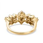 Diamant Ballerina-Ring, SGL zertifiziert I1 G-H, 585 Gelbgold  ca. 1,00 ct image number 4