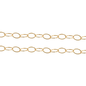 Italienische Panzerkatte, ca. 45cm, 375 Gelbgold