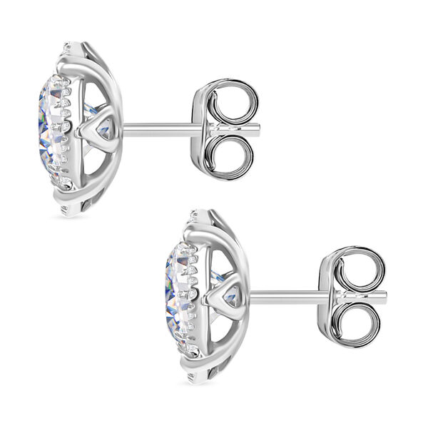 Moissanit Ohrringe - 1,82 ct. image number 4