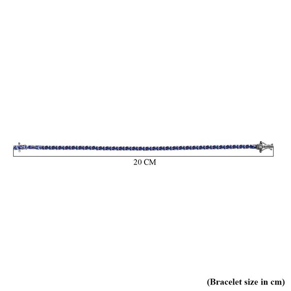 AA Tansanit Eternity Armband, 19cm - 7,20 ct. image number 5