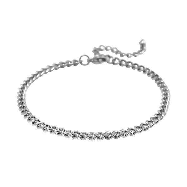 3er Set - Sehr Schick und Trendy Armbänder, Chirurgen-Edelstahl, Silberfarben image number 6