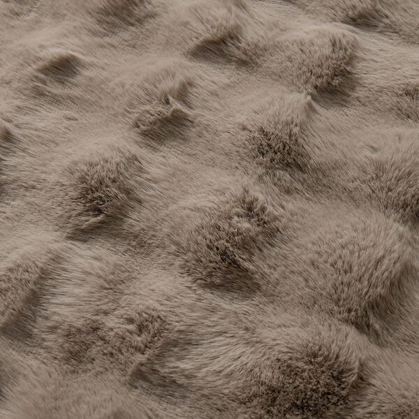 Serenity Night: Superweiche doppellagige Decke, luxuriöses Kunstfell mit Mikroplüschfutter, 750gsm, 150x200 cm, Hellbraun image number 5