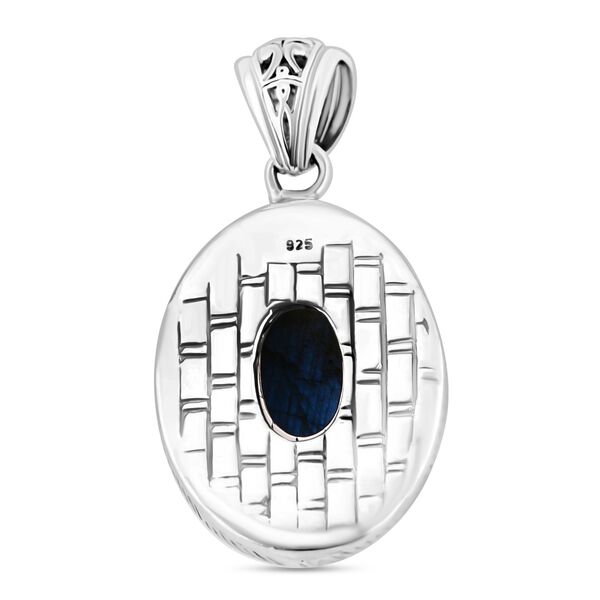 Labradorit Anhänger 925 Silber ca. 16,06 ct. image number 5