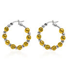 925 Silber vergoldet Ohrringe, ca. 3,00g