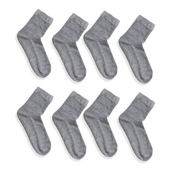 Socken-Set, 4er-Pack, Grau, Gr&ouml;&szlig;e 36&ndash;40