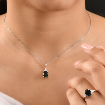 Alexandrit Quarz Triplette Schmuckset 925 Silber rhodiniert ca. 6,94 ct.