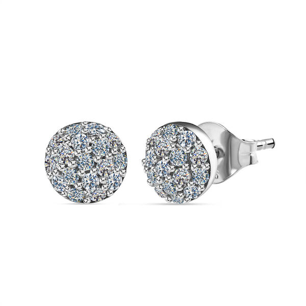 Moissanit Ohrringe - 0,44 ct. image number 4