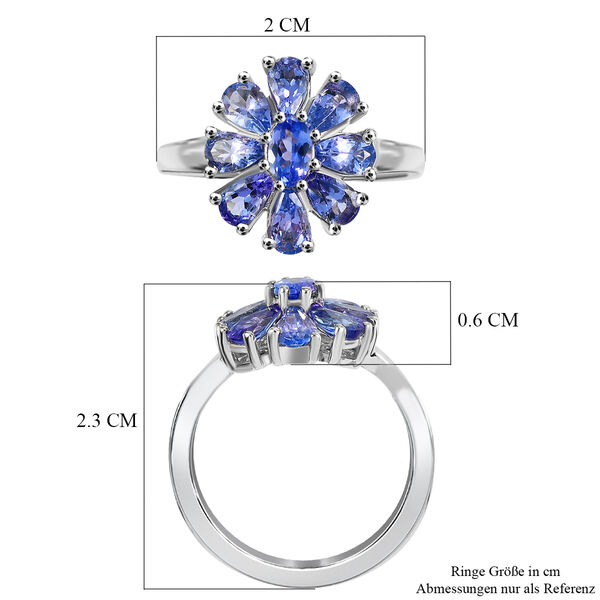 Tansanit Ring - 1,83 ct. image number 8