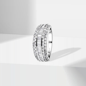 Wei&szlig;er Diamant-Ring - 1 ct.