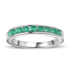 Kagem sambischer Smaragd-Ring, 925 Silber rhodiniert - 0,73 ct. image number 3