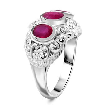 Royal Bali Kollektion - Afrikanischer Rubin Ring - 3,72 ct.