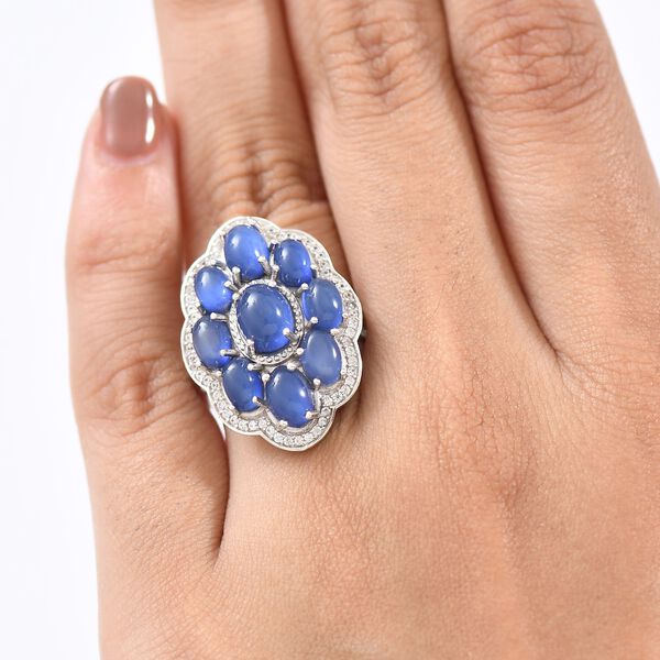 D'Joy Aurora Mondstein und Zirkon Ring - 6,73 ct. image number 2