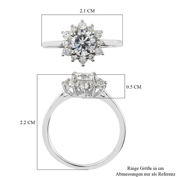 LUSTRO STELLA Zirkonia Ring - 1,87 ct. image number 7