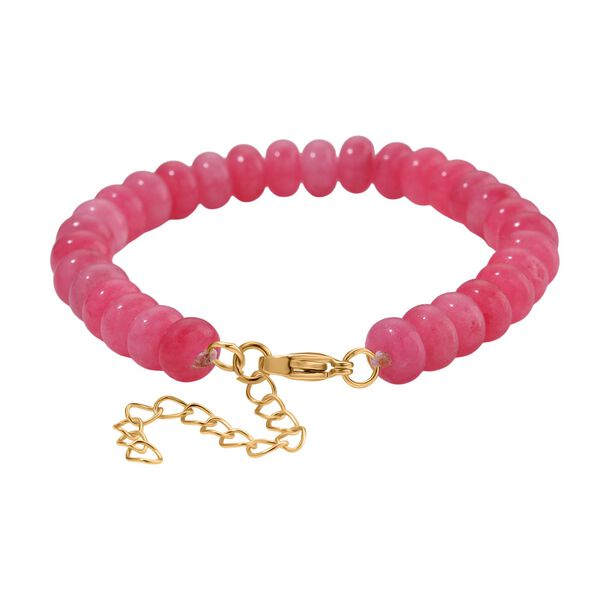 Rosa Quarzit  17+5cm Armband - 80 ct. image number 4