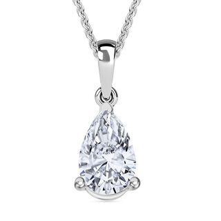 Lab Grown Diamant SI-GH Schmuckset ca. 50 cm 925 Silber rhodiniert ca. 1.00 ct Lab Grown Diamant SI-GH Schmuckset ca. 50 cm 925 Silber rhodiniert ca. 1.00 ct