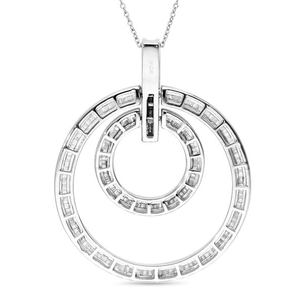 Diamant-Anhänger mit Kette - 1 ct. image number 5