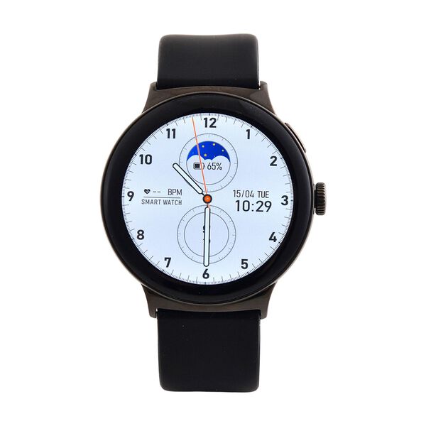 LA99 Smartwatch 3-in-1 Set mit AMOLED Display, Bluetooth-Anrufen, GPS und Gesundheits-Tracking, wasserdicht, CE- und ROHS-zertifiziert, 3,63cm, Schwarz image number 2