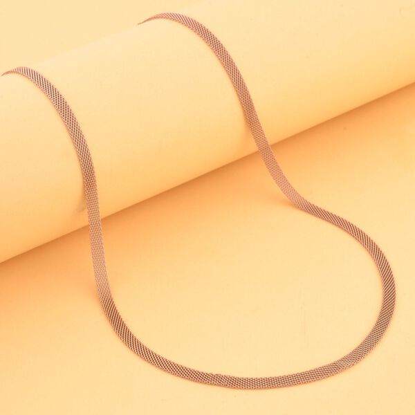 Garibaldi Halskette, ca. 50cm + 5 cm Extender, ca. 6,50g, roséfarben image number 2