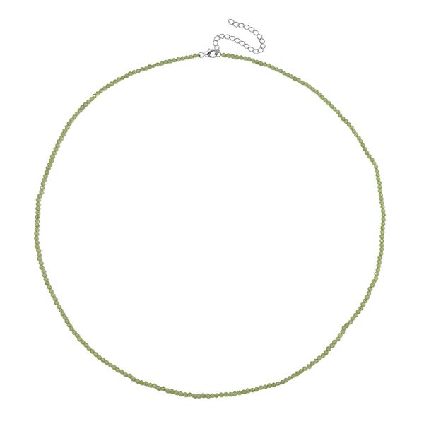 AA Natürliche Peridot 78+5 cm Halskette - 56,50 ct. image number 4