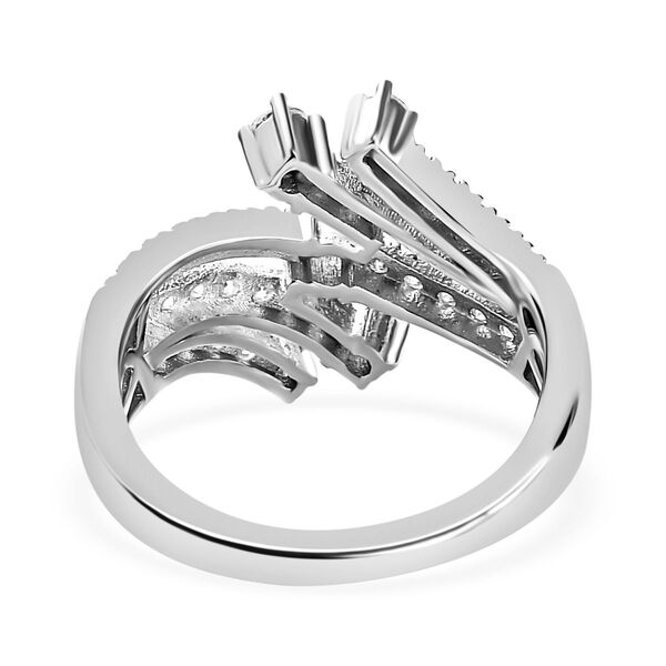 Moissanit Ring, ca. 1,05 ct. image number 7