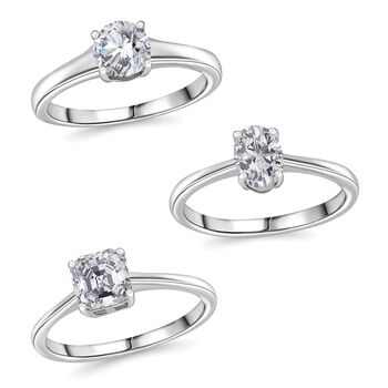 D&rsquo;Joy Moissanit Ringe - 2,65 ct.