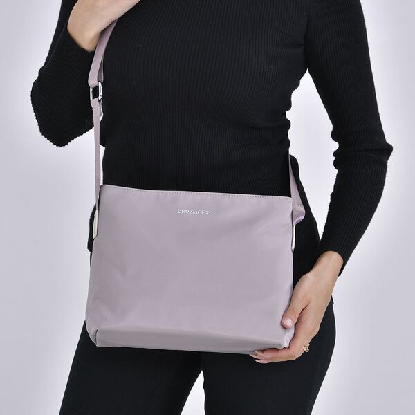 Sencillez - Crossbody Handtasche mit Schultergurt, Schwarz image number 3