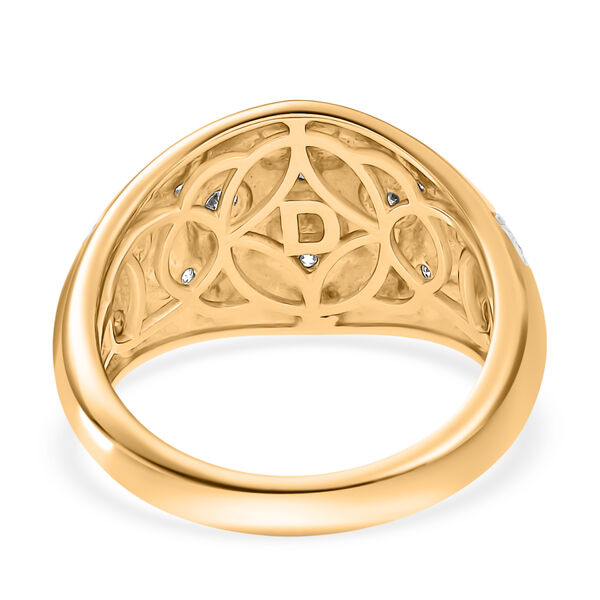 D'Joy Moissanit Ring, 925 Silber platiniert - 0,32 ct. image number 6