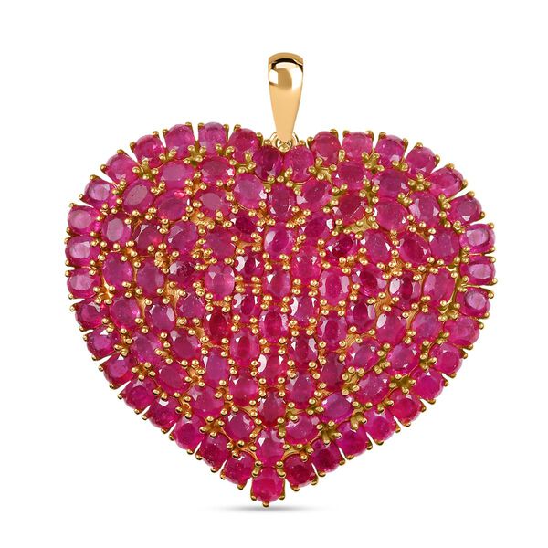 Afrikanischer Rubin Anhänger - 26,93 ct. image number 0