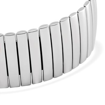 Flexibles Armband in Silberton