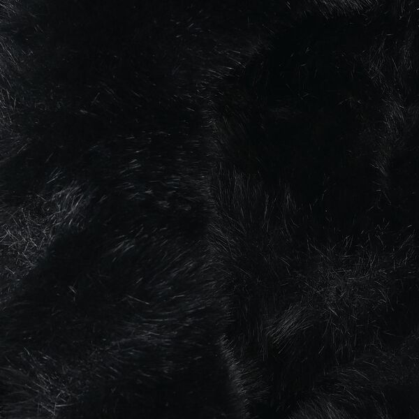 Damen Schal aus Kunstfell, Schwarz image number 3