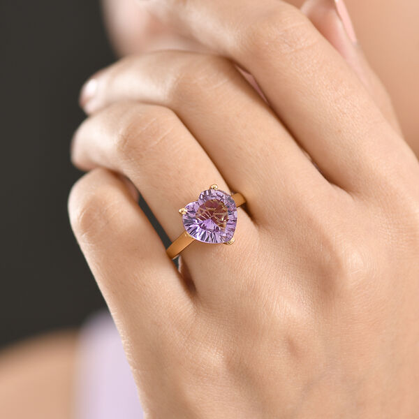 D'Joy AA Rose De France Amethyst Ring - 5,41 ct. image number 2