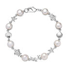 EVER TRUE Süßwasser Perle (7.5-8 mm) Armband ca. 19 cm Nickelfreies Messing 21.31 ct