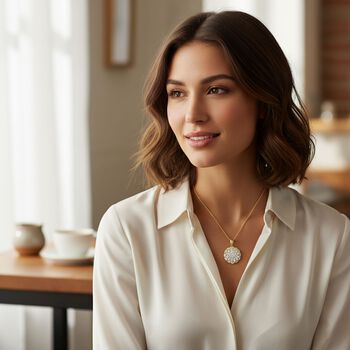 LUXURIANT SGL zertifizierter SI-GH Labor Diamant Anh&auml;nger mit 50cm Kette - 1,33 ct.