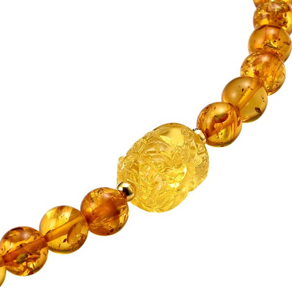 D'Joy Bernstein Halskette ca. 50 cm 925 Silber vergoldet image number 4