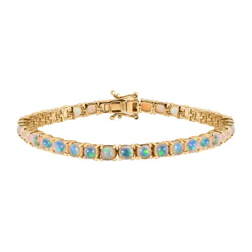 AA Natürliches, äthiopisches Welo Opal Armband image number 0