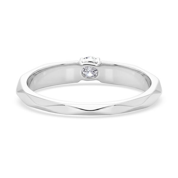 LUXURIANT DIAMOND - Lab Grown Diamant SI-GH Ring 925 Silber Rhodiniert (Gr&ouml;&szlig;e 17.00) ca. 0,20 ct image number 4