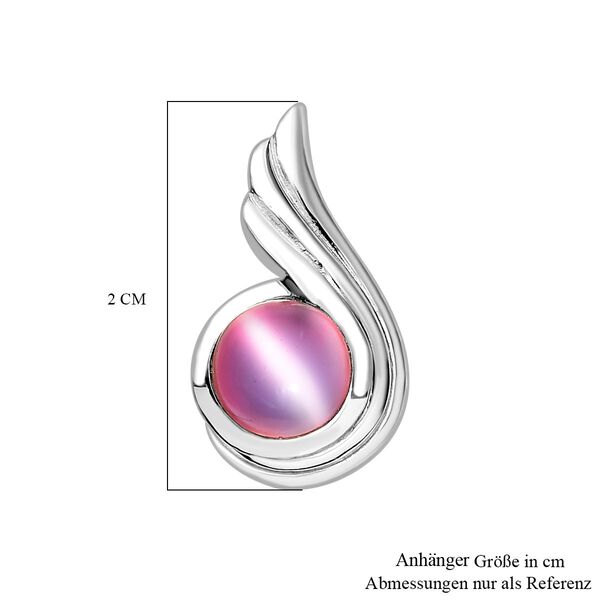 Flamingo Mondstein Ohrringe - 3,11 ct. image number 7