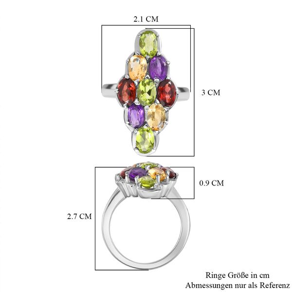 Multi-Edelstein-Ring - 4,42 ct. image number 7