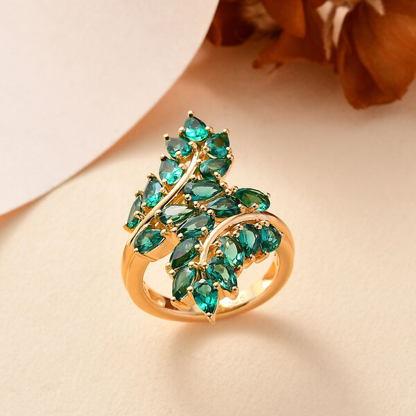 Labor Smaragd Ring - 3,62 ct. image number 2