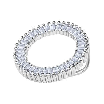 VS Diamant Lebenskreis Anh&auml;nger in 950 Platin - 0,35 ct.