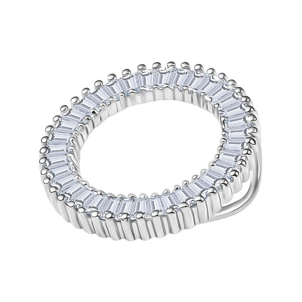 VS Diamant Lebenskreis Anh&auml;nger in 950 Platin - 0,35 ct. image number 4