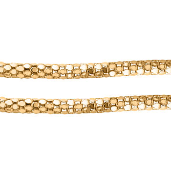 Coreana 50cm Kette in 925 Silber vergoldet