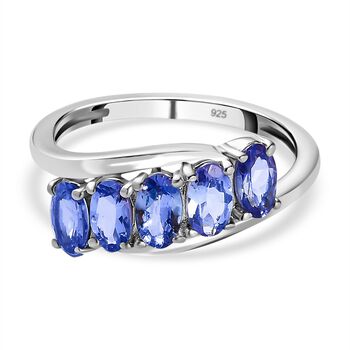 Tansanit Ring - 0,97 ct.