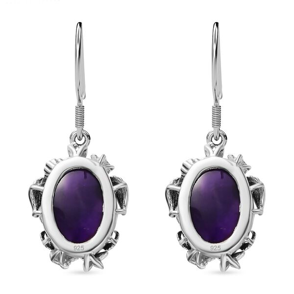 AA Afrikanische Amethyst-Ohrringe - 11,51 ct. image number 5